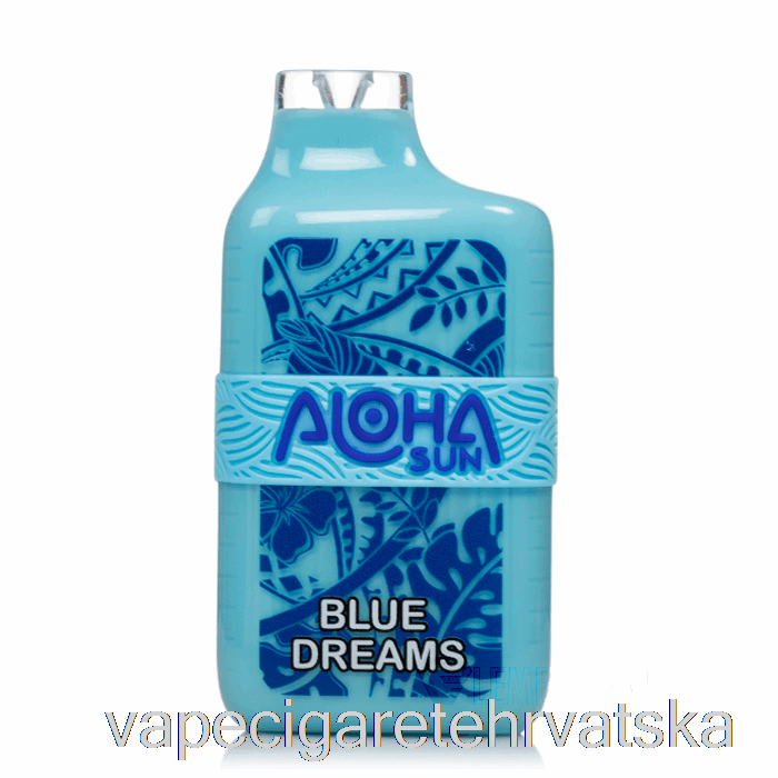 Vape Cigarete Aloha Sun 7000 Disposable Blue Dreams